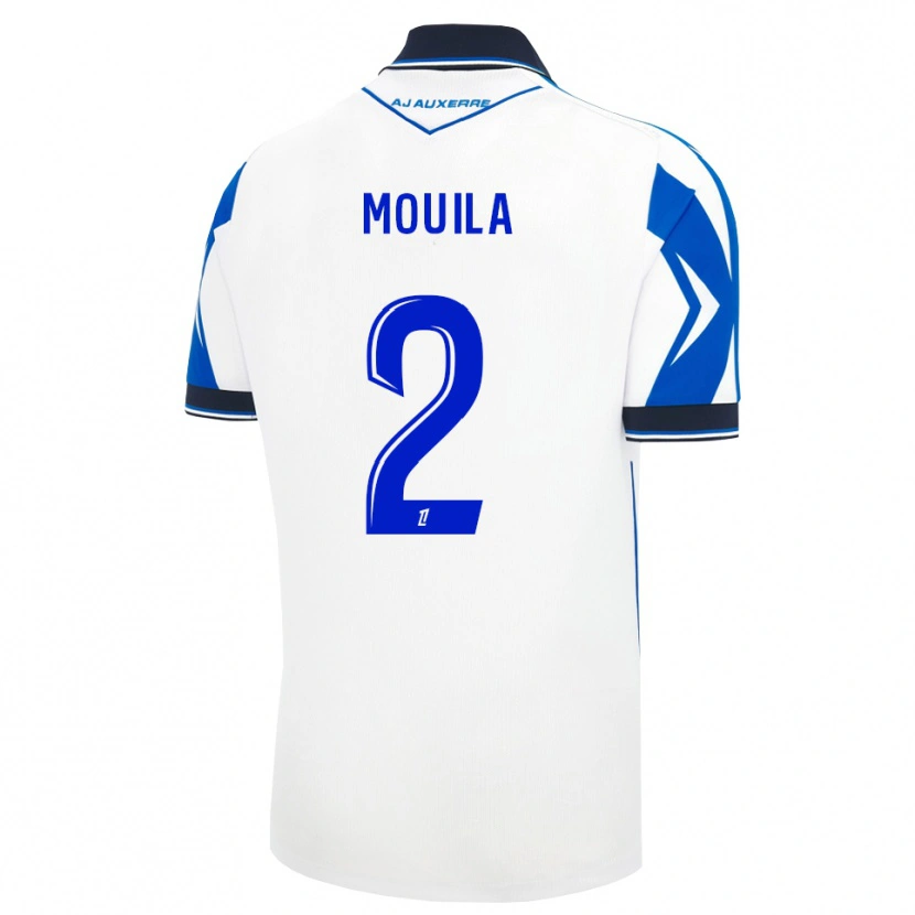 Danxen Niño Camiseta Orlando Mouila #2 Negro Blanco Azul 1ª Equipación 2026/27 La Camisa México
