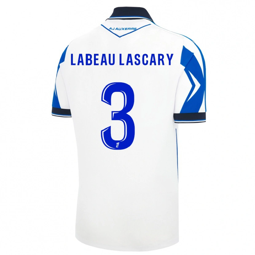 Danxen Niño Camiseta Rémy Labeau Lascary #3 Negro Blanco Azul 1ª Equipación 2026/27 La Camisa México