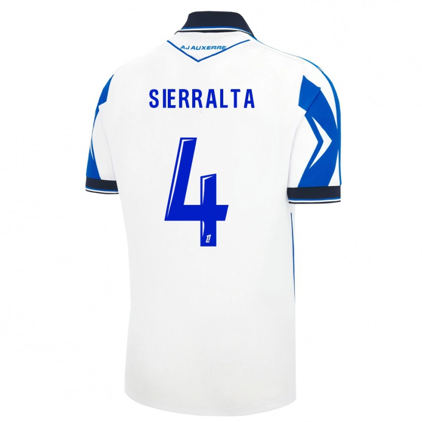 Danxen Niño Camiseta Francisco Sierralta #4 Negro Blanco Azul 1ª Equipación 2026/27 La Camisa México