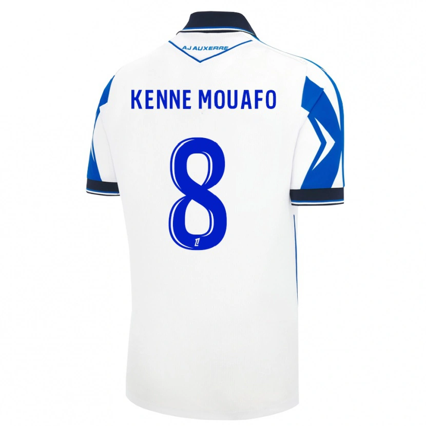 Danxen Niño Camiseta Kilyan Kenne Mouafo #8 Negro Blanco Azul 1ª Equipación 2026/27 La Camisa México
