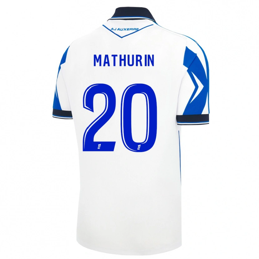 Danxen Niño Camiseta Anis Mathurin #20 Negro Blanco Azul 1ª Equipación 2026/27 La Camisa México