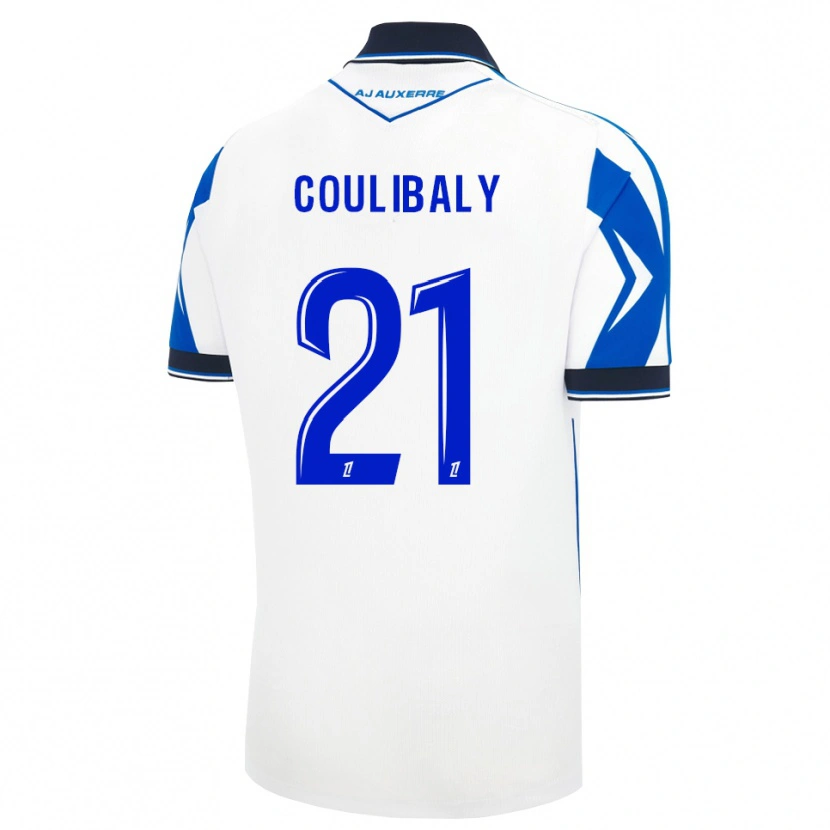Danxen Niño Camiseta Lasso Coulibaly #21 Negro Blanco Azul 1ª Equipación 2026/27 La Camisa México