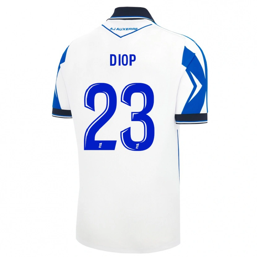 Danxen Niño Camiseta Mamadou Diop #23 Negro Blanco Azul 1ª Equipación 2026/27 La Camisa México