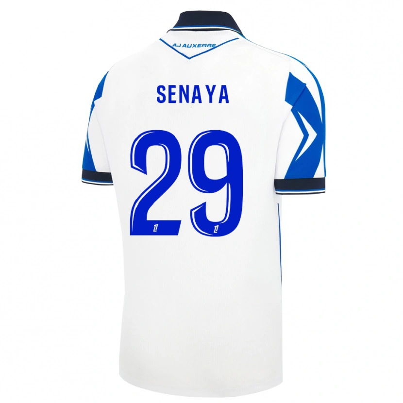 Danxen Niño Camiseta Marvin Senaya #29 Negro Blanco Azul 1ª Equipación 2026/27 La Camisa México