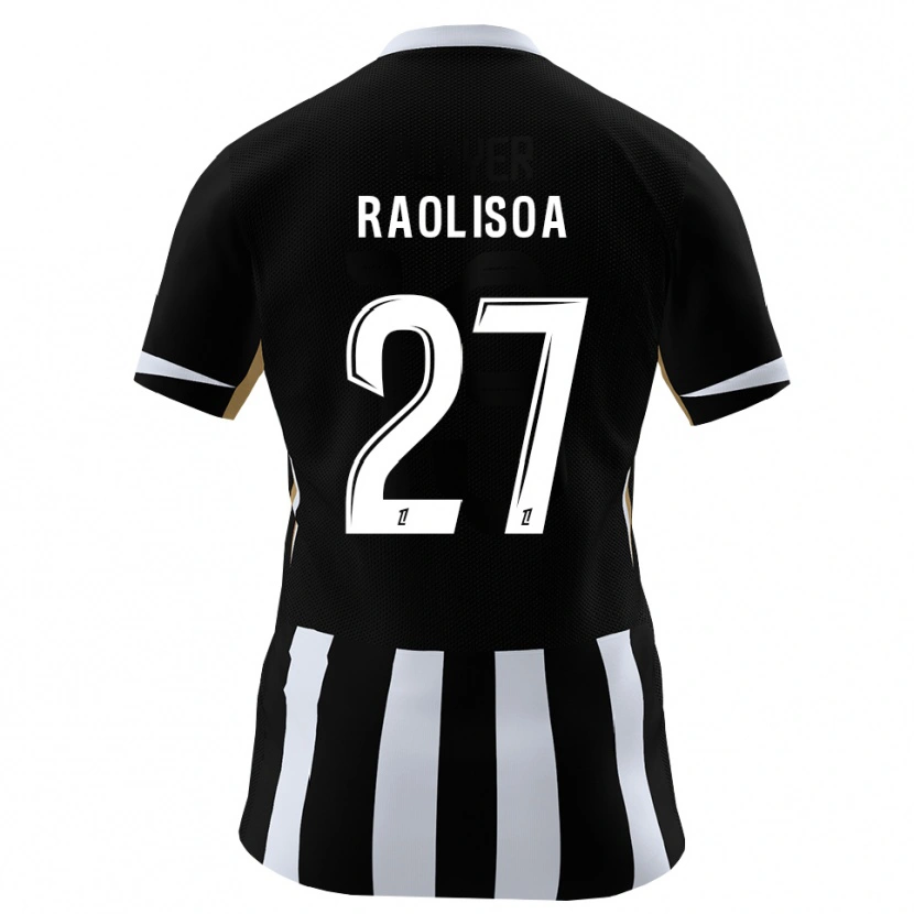 Danxen Niño Camiseta Lilian Raolisoa #27 Negro Azul 1ª Equipación 2026/27 La Camisa México