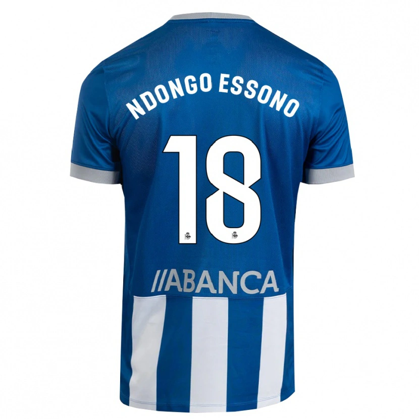Danxen Niño Camiseta Rodrigue Dipanda #18 Azul Gris Blanco 1ª Equipación 2026/27 La Camisa México