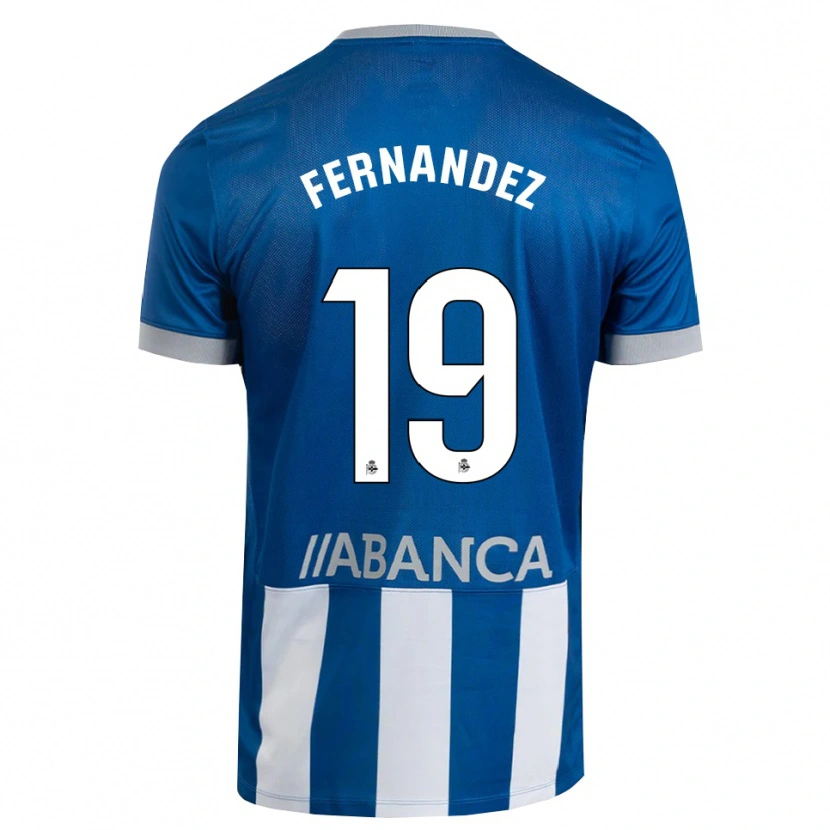 Danxen Niño Camiseta Quique Fernández #19 Azul Gris Blanco 1ª Equipación 2026/27 La Camisa México