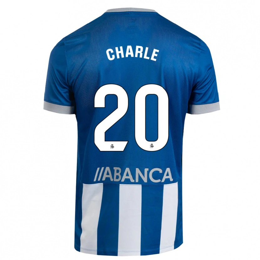 Danxen Niño Camiseta Marta Charle #20 Azul Gris Blanco 1ª Equipación 2026/27 La Camisa México