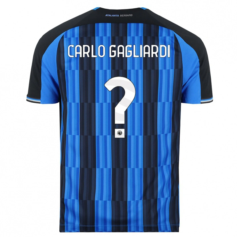 Danxen Niño Camiseta Filippo Carlo Gagliardi #0 Azul Negro Rojo 1ª Equipación 2026/27 La Camisa México