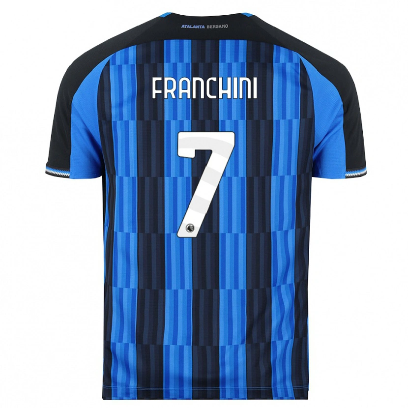 Danxen Niño Camiseta Alessandro Franchini #7 Azul Negro Rojo 1ª Equipación 2026/27 La Camisa México