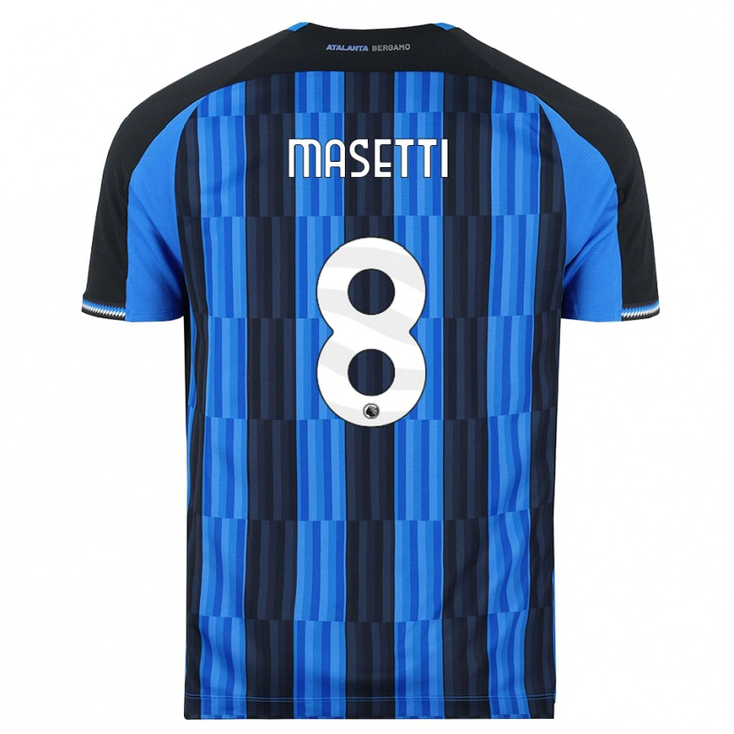 Danxen Niño Camiseta Francesco Masetti #8 Azul Negro Rojo 1ª Equipación 2026/27 La Camisa México
