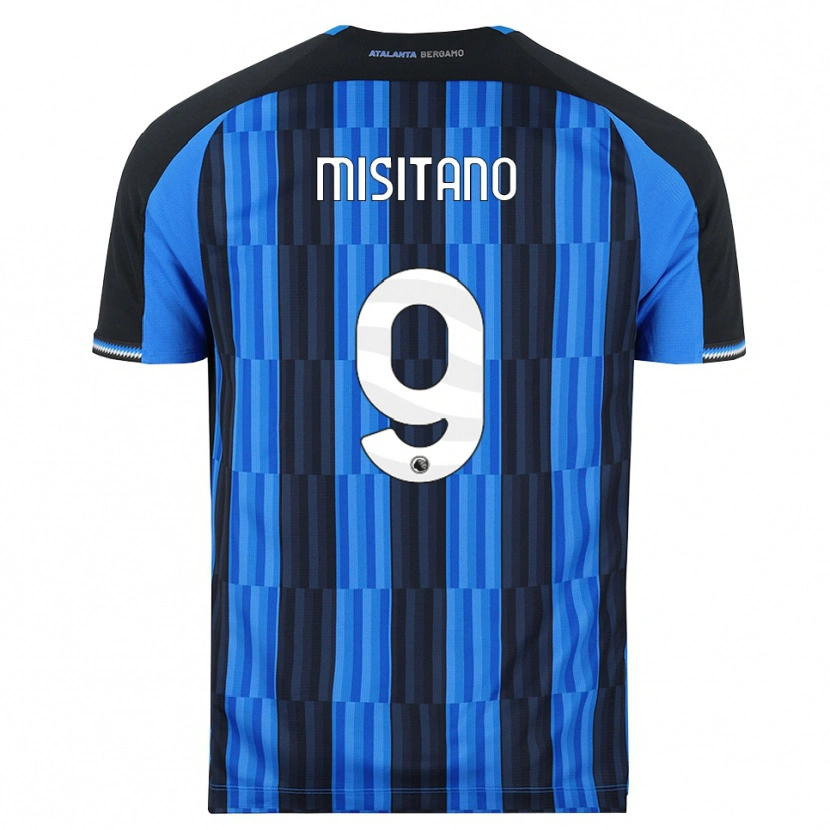 Danxen Niño Camiseta Giulio Misitano #9 Azul Negro Rojo 1ª Equipación 2026/27 La Camisa México
