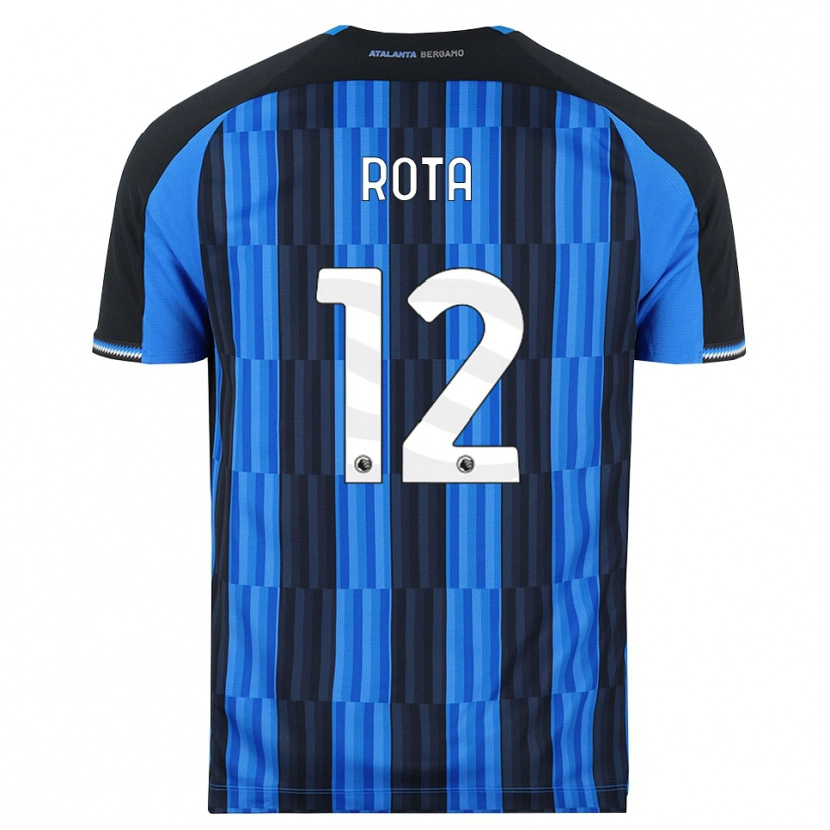 Danxen Niño Camiseta Nicolò Rota #12 Azul Negro Rojo 1ª Equipación 2026/27 La Camisa México