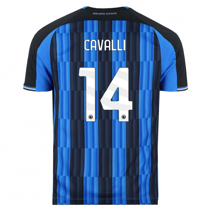 Danxen Niño Camiseta Tommaso Cavalli #14 Azul Negro Rojo 1ª Equipación 2026/27 La Camisa México