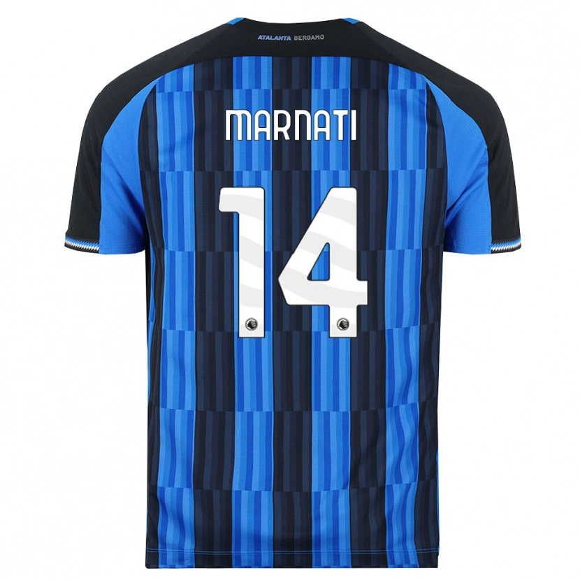 Danxen Niño Camiseta Sebastiano Marnati #14 Azul Negro Rojo 1ª Equipación 2026/27 La Camisa México