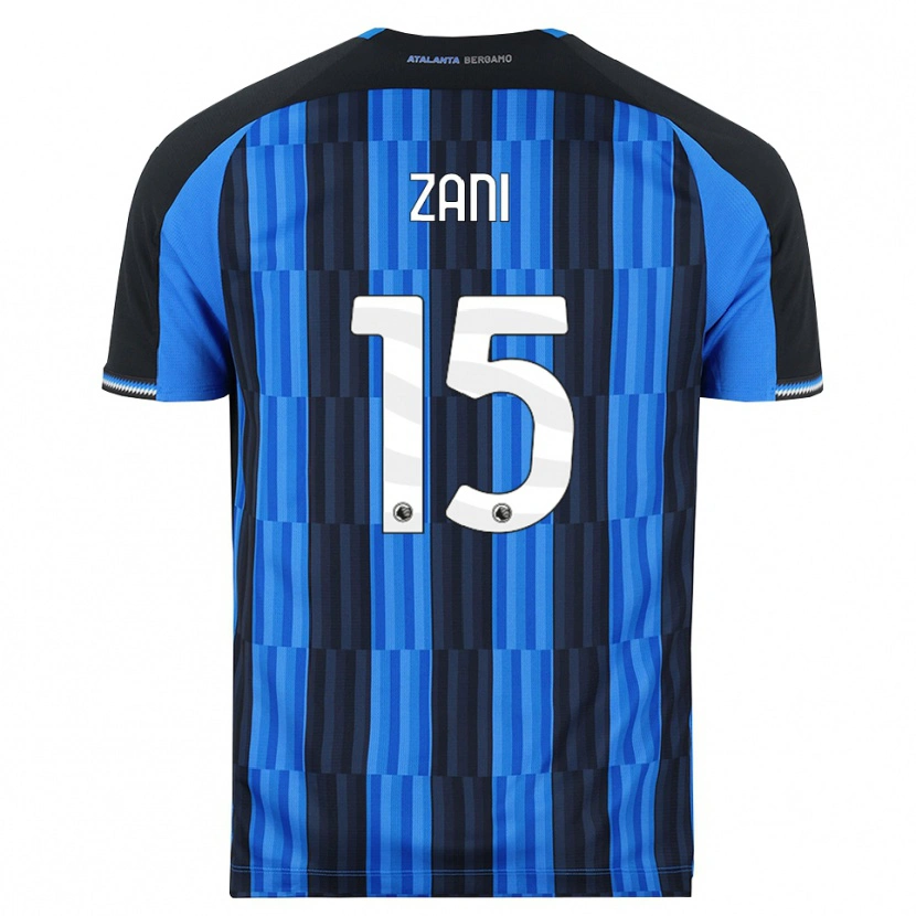 Danxen Niño Camiseta Filippo Zani #15 Azul Negro Rojo 1ª Equipación 2026/27 La Camisa México