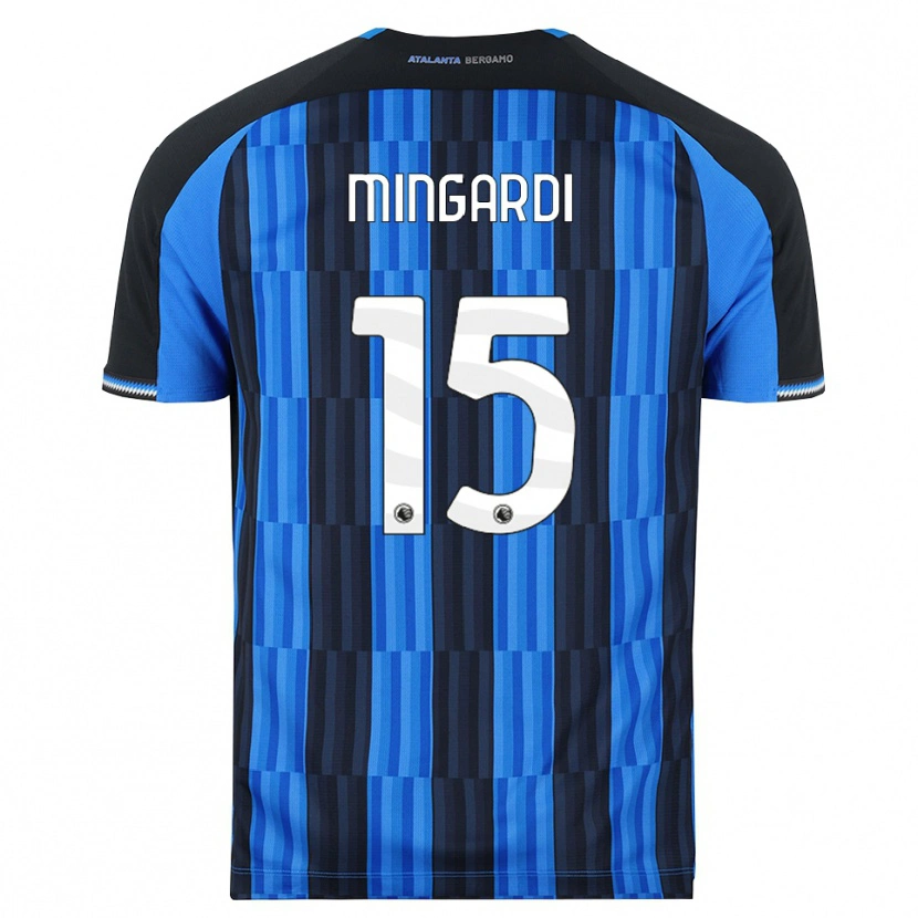 Danxen Niño Camiseta Davide Mingardi #15 Azul Negro Rojo 1ª Equipación 2026/27 La Camisa México