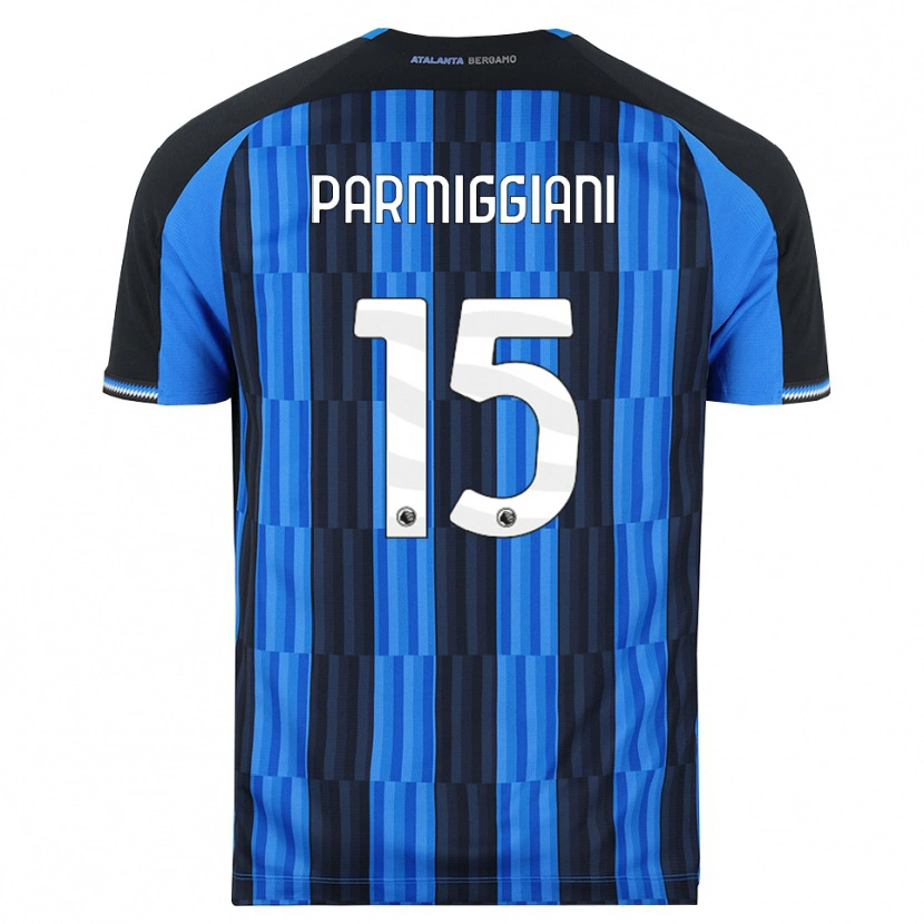 Danxen Niño Camiseta Pietro Parmiggiani #15 Azul Negro Rojo 1ª Equipación 2026/27 La Camisa México