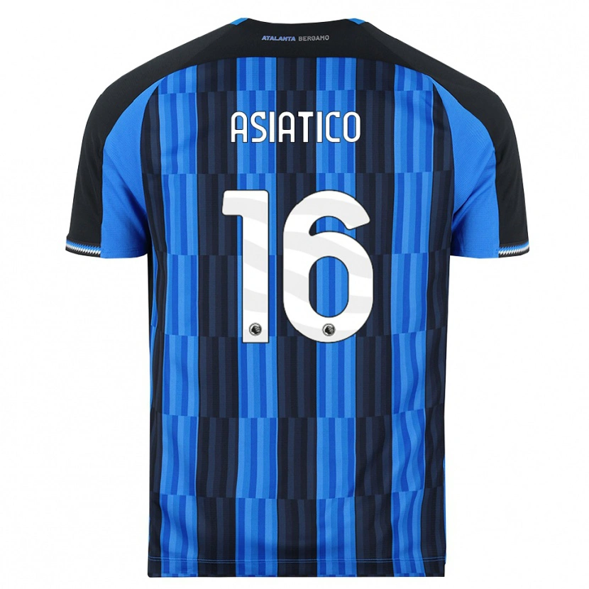 Danxen Niño Camiseta Pietro Asiatico #16 Azul Negro Rojo 1ª Equipación 2026/27 La Camisa México