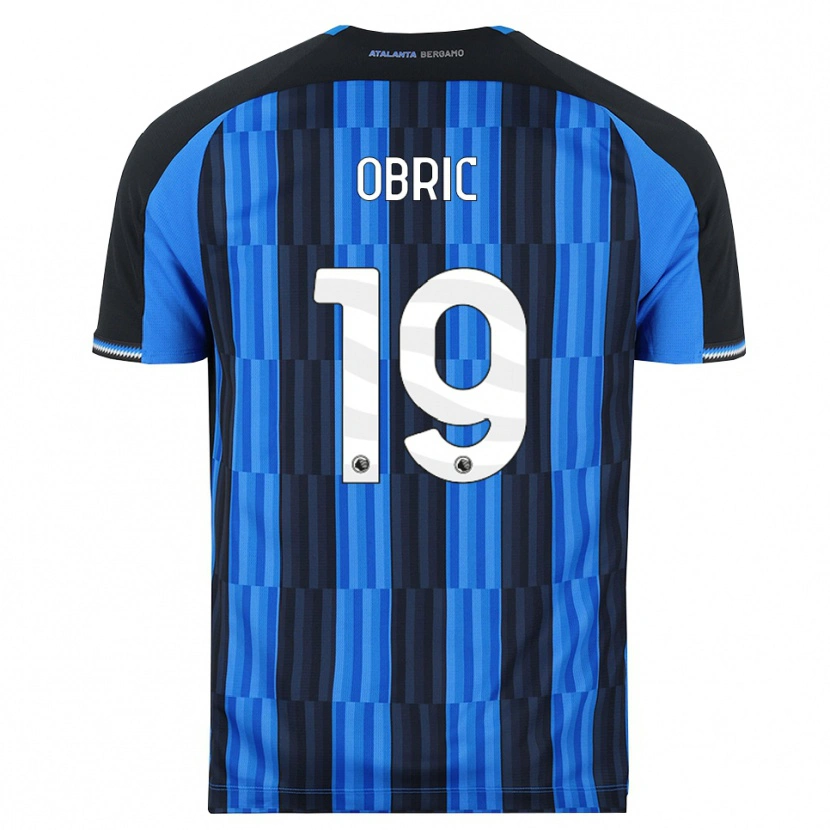 Danxen Niño Camiseta Relja Obric #19 Azul Negro Rojo 1ª Equipación 2026/27 La Camisa México