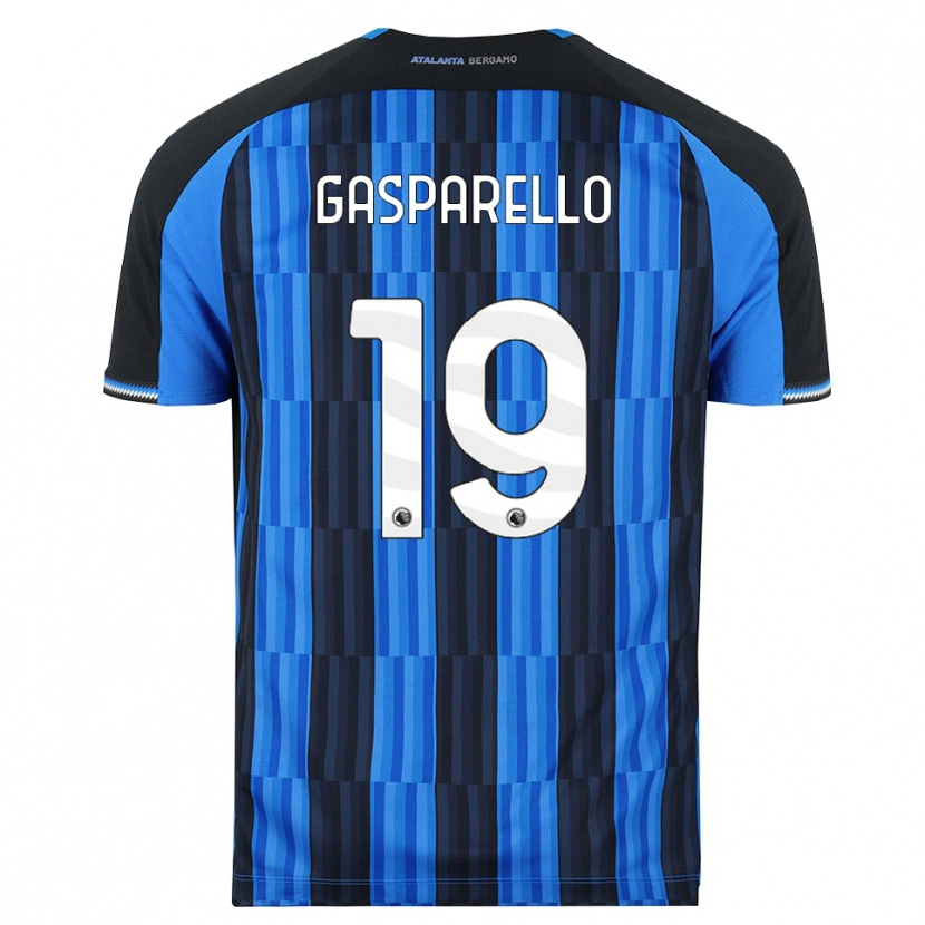 Danxen Niño Camiseta Francesco Gasparello #19 Azul Negro Rojo 1ª Equipación 2026/27 La Camisa México