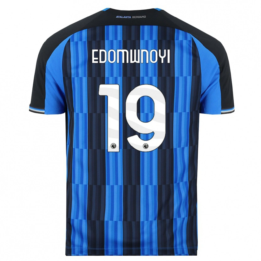 Danxen Niño Camiseta Blessed Edomwnoyi #19 Azul Negro Rojo 1ª Equipación 2026/27 La Camisa México