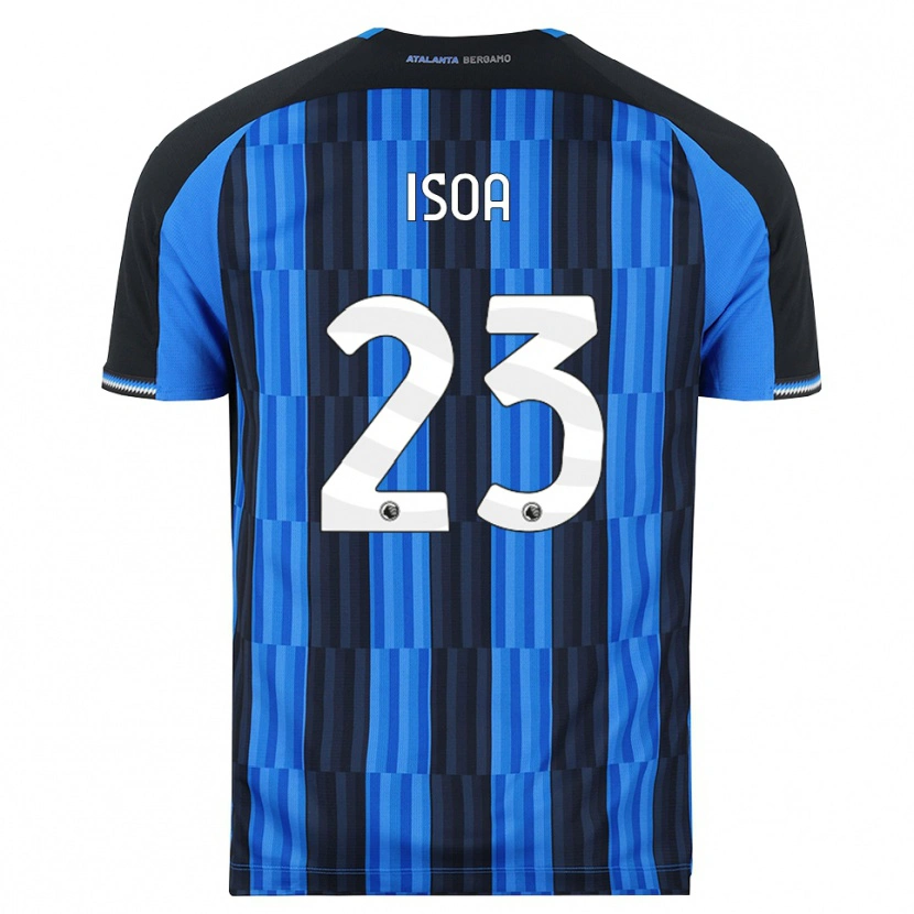 Danxen Niño Camiseta Isaac Isoa #23 Azul Negro Rojo 1ª Equipación 2026/27 La Camisa México