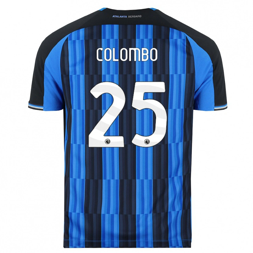 Danxen Niño Camiseta Matteo Colombo #25 Azul Negro Rojo 1ª Equipación 2026/27 La Camisa México