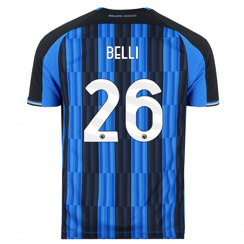 Danxen Niño Camiseta Manuel Belli #26 Azul Negro Rojo 1ª Equipación 2026/27 La Camisa México