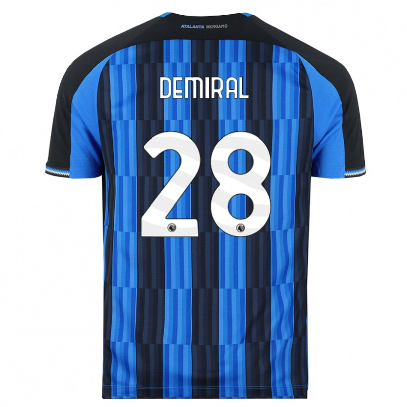 Danxen Niño Camiseta Merih Demiral #28 Azul Negro Rojo 1ª Equipación 2026/27 La Camisa México