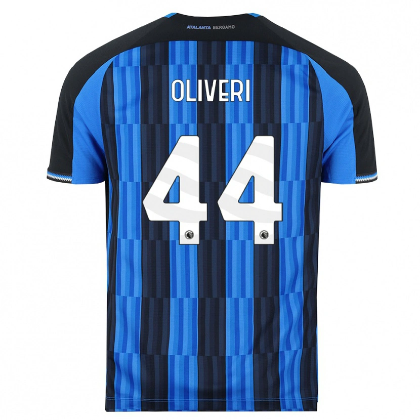 Danxen Niño Camiseta Andrea Oliveri #44 Azul Negro Rojo 1ª Equipación 2026/27 La Camisa México