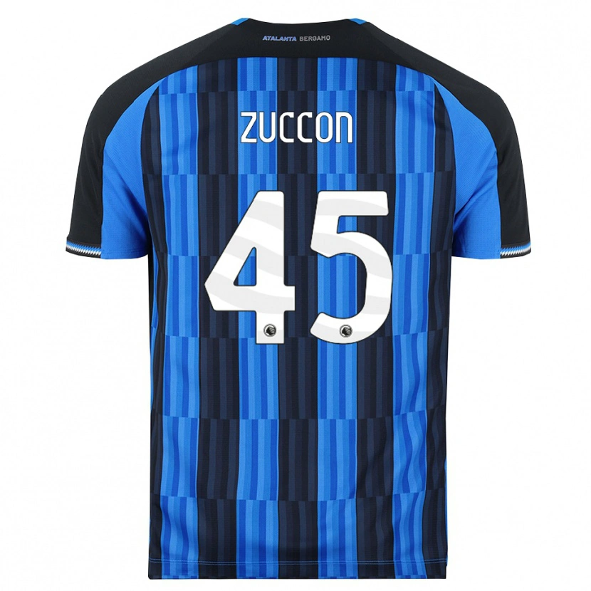 Danxen Niño Camiseta Federico Zuccon #45 Azul Negro Rojo 1ª Equipación 2026/27 La Camisa México