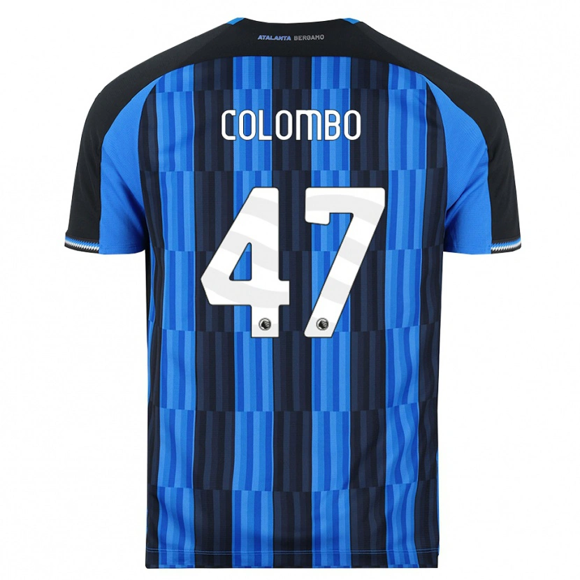 Danxen Niño Camiseta Matteo Colombo #47 Azul Negro Rojo 1ª Equipación 2026/27 La Camisa México