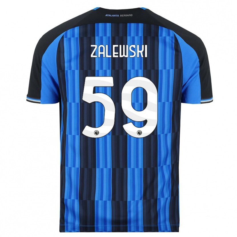 Danxen Niño Camiseta Nicola Zalewski #59 Azul Negro Rojo 1ª Equipación 2026/27 La Camisa México