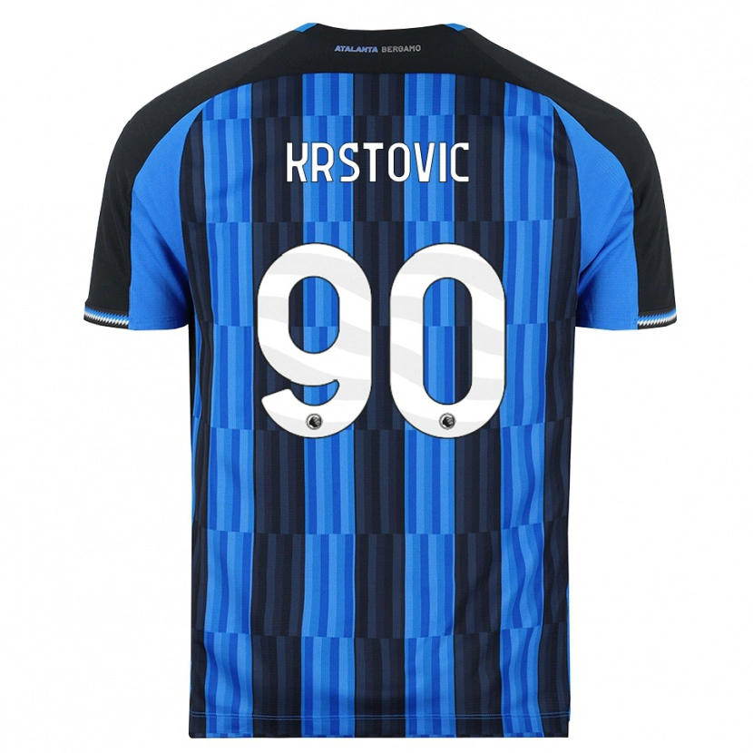 Danxen Niño Camiseta Nikola Krstović #90 Azul Negro Rojo 1ª Equipación 2026/27 La Camisa México