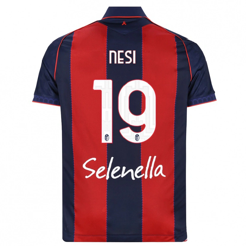 Danxen Niño Camiseta Luca Nesi #19 Azul Real Rojo Blanco 1ª Equipación 2026/27 La Camisa México