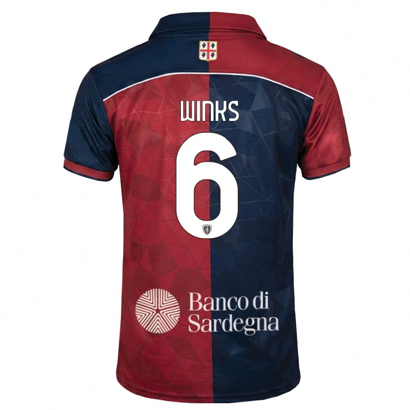 Danxen Niño Camiseta Harry Winks #6 Burdeos Azul Real 1ª Equipación 2026/27 La Camisa México