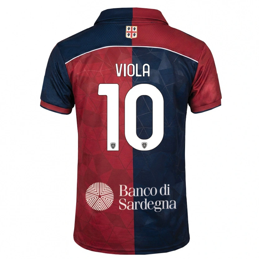 Danxen Niño Camiseta Nicolas Viola #10 Burdeos Azul Real 1ª Equipación 2026/27 La Camisa México
