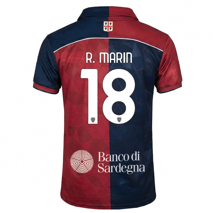 Danxen Niño Camiseta Răzvan Marin #18 Burdeos Azul Real 1ª Equipación 2026/27 La Camisa México