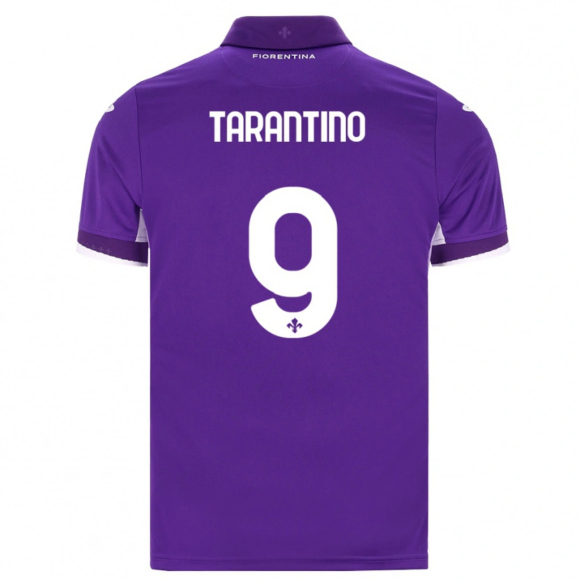 Danxen Niño Camiseta Jacopo Tarantino #9 Morado Blanco Rosa 1ª Equipación 2026/27 La Camisa México