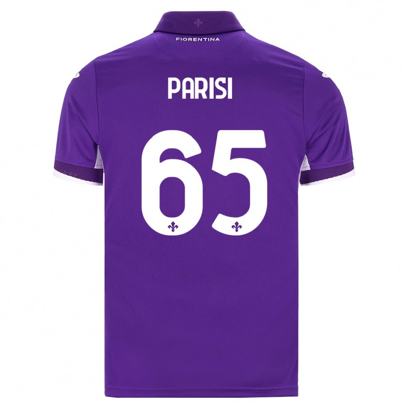 Danxen Niño Camiseta Fabiano Parisi #65 Morado Blanco Rosa 1ª Equipación 2026/27 La Camisa México