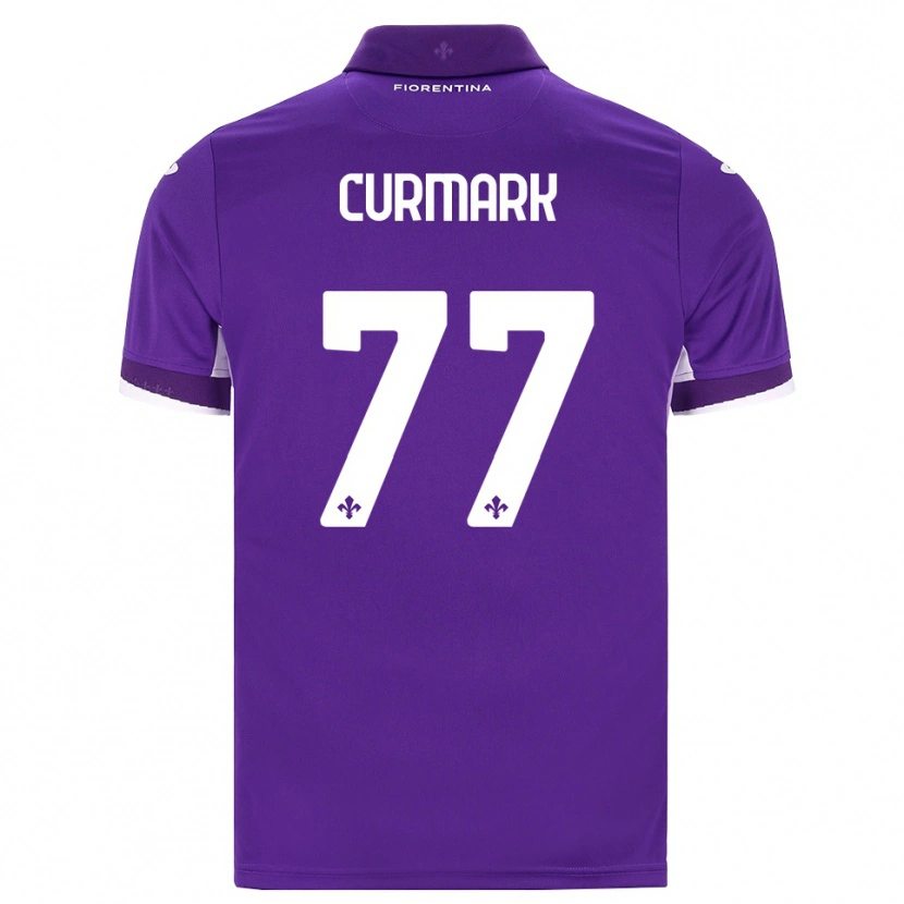 Danxen Niño Camiseta Filippa Curmark #77 Morado Blanco Rosa 1ª Equipación 2026/27 La Camisa México