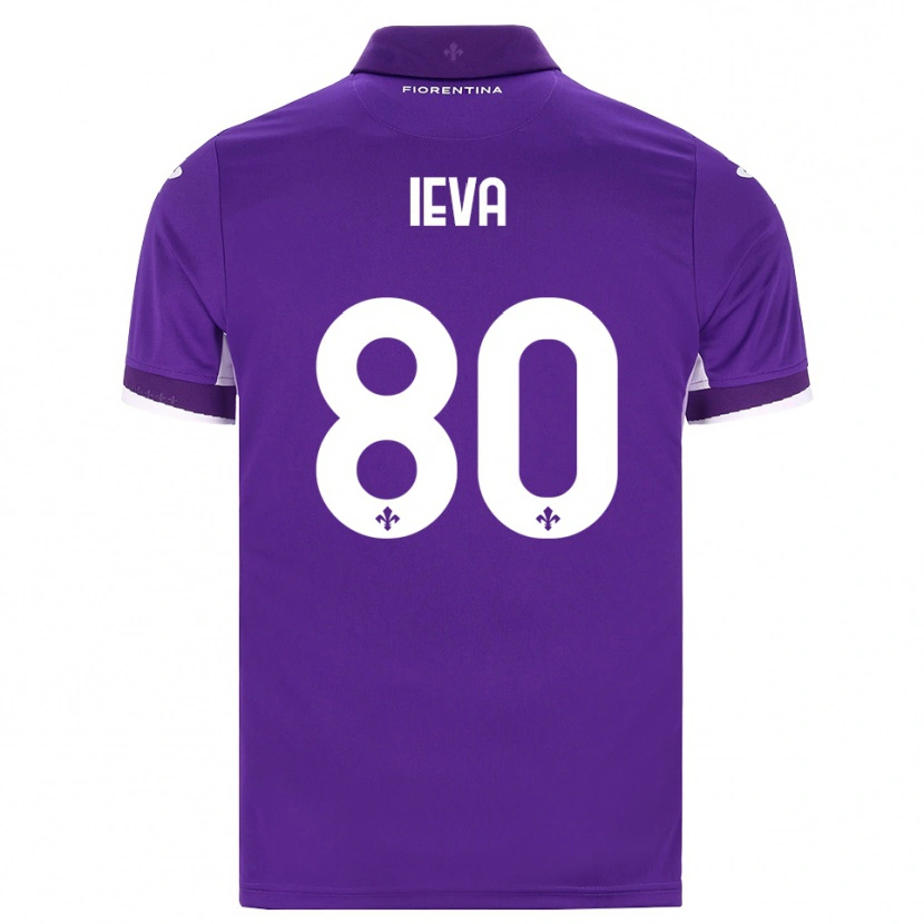 Danxen Niño Camiseta Stella Ieva #80 Morado Blanco Rosa 1ª Equipación 2026/27 La Camisa México