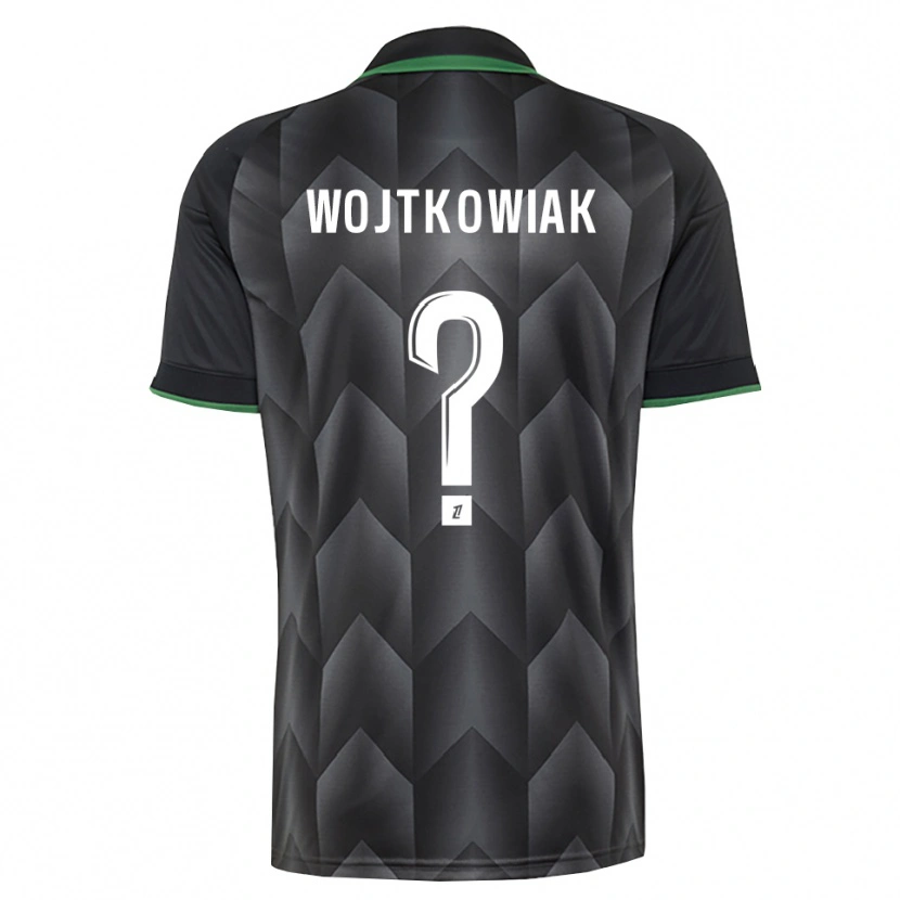 Danxen Niño Camiseta Valentin Wojtkowiak #0 Verde Blanco Negro 2ª Equipación 2026/27 La Camisa México