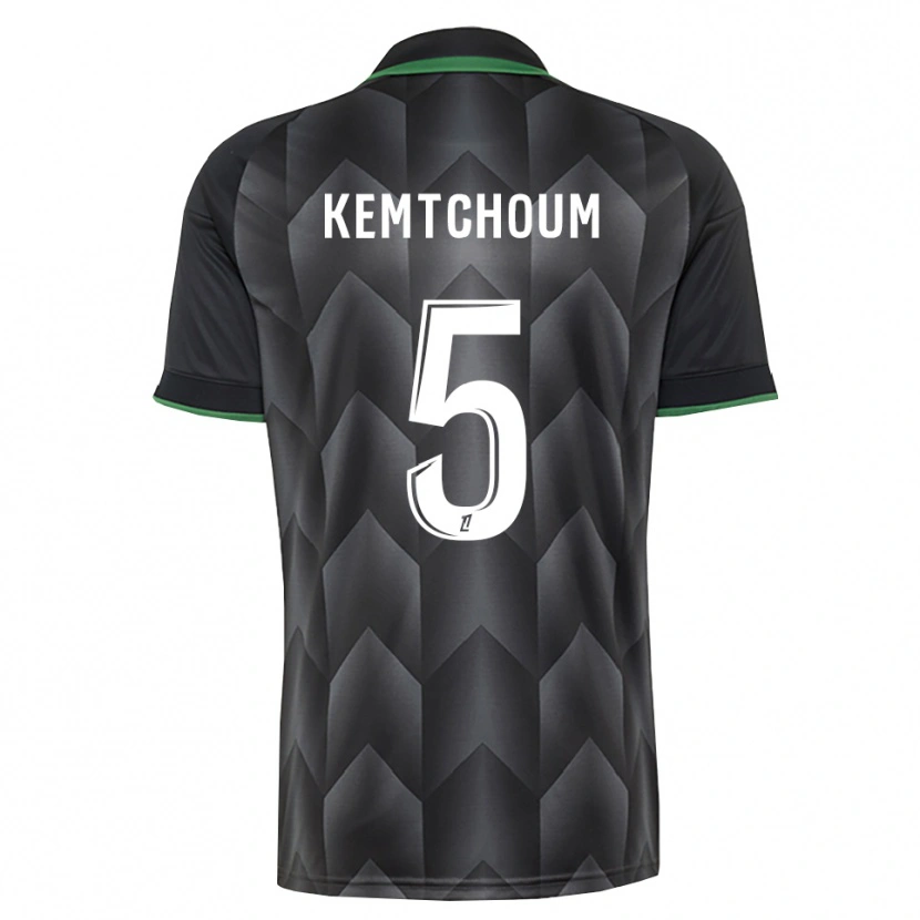 Danxen Niño Camiseta Noé Kemtchoum #5 Verde Blanco Negro 2ª Equipación 2026/27 La Camisa México