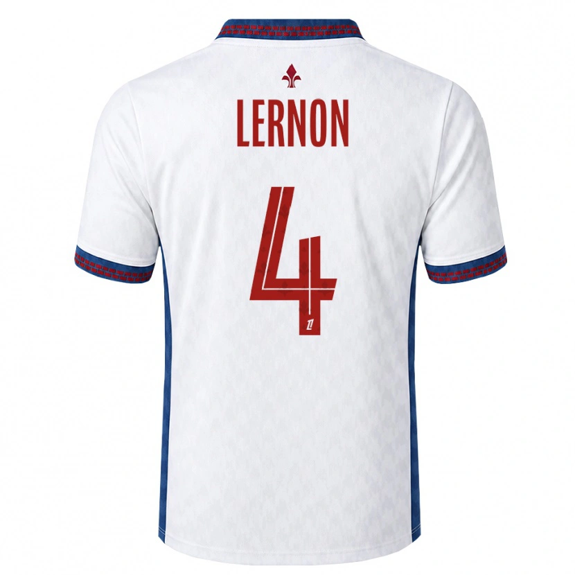 Danxen Niño Camiseta Jessica Lernon #4 Rojo Blanco Azul 2ª Equipación 2026/27 La Camisa México