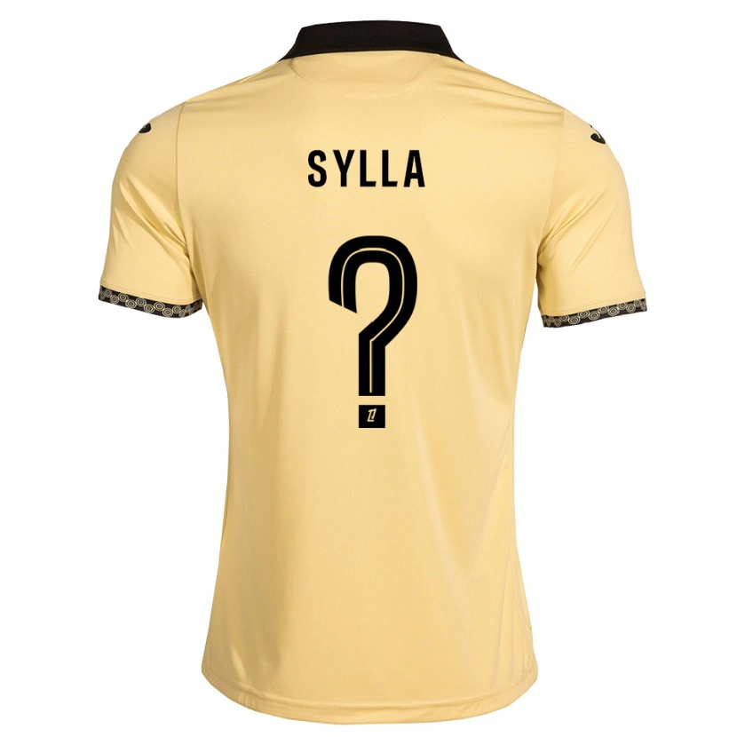 Danxen Niño Camiseta Dembo Sylla #0 Blanco Navajo Negro 2ª Equipación 2026/27 La Camisa México