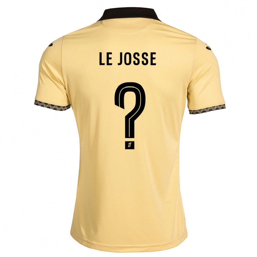 Danxen Niño Camiseta Ewen Le Josse #0 Blanco Navajo Negro 2ª Equipación 2026/27 La Camisa México