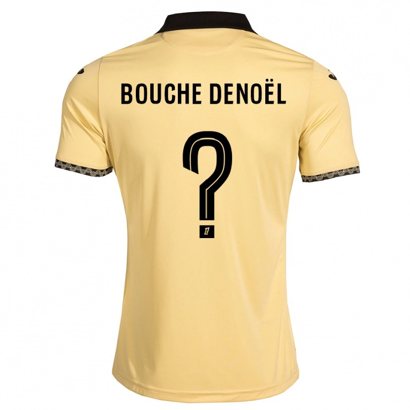 Danxen Niño Camiseta Max Bouche Denoël #0 Blanco Navajo Negro 2ª Equipación 2026/27 La Camisa México