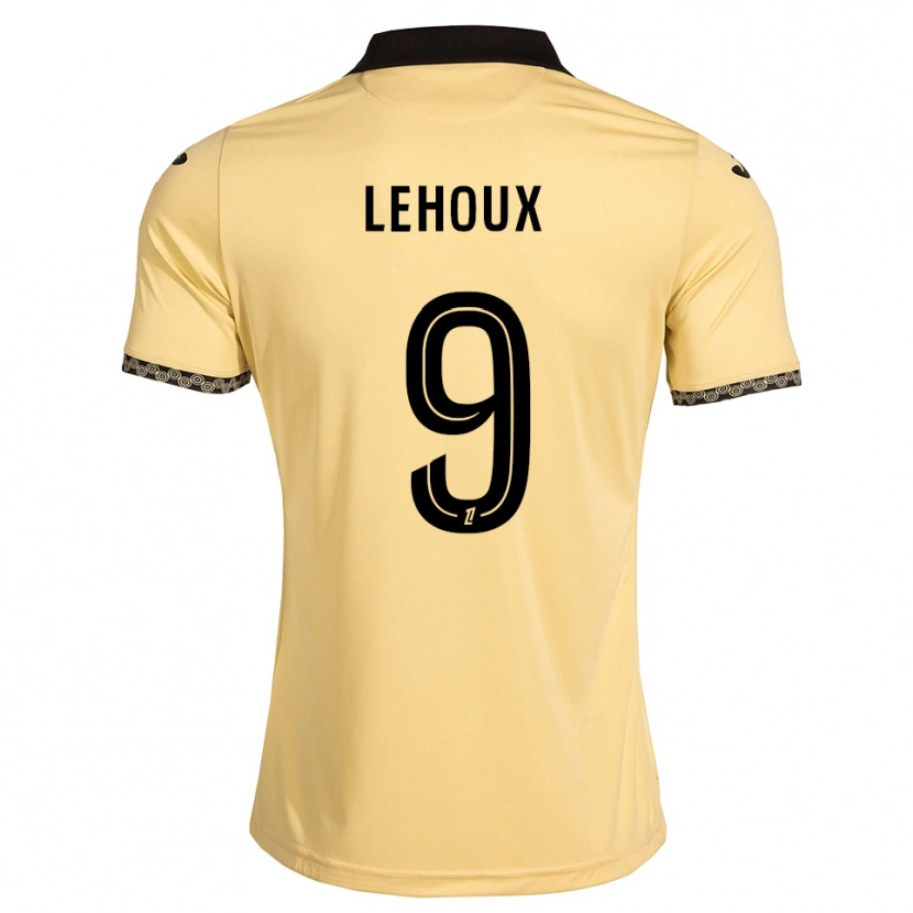 Danxen Niño Camiseta Louise Lehoux #9 Blanco Navajo Negro 2ª Equipación 2026/27 La Camisa México